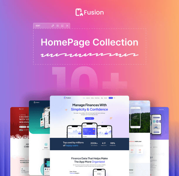 AppFusion - App & SaaS Landing WordPress Theme