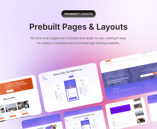 AppFusion - Mobile App Landing WordPress Theme